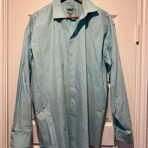 Unlisted Men's Aqua Dress Shirt